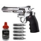 thumbnail image 1 of Pistola Revolver Fullmetal Crosman 5 Tanques Co2 + 1500 Bbs Kit De Uso Deportivo Crosman CRVL357S, GC12-500, DBB-177, 1 of 1