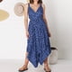 thumbnail image 4 of Mono De Verano Traje de vacaciones con estampado de leopardo de una pieza sexy asimétrico para mujer Cgtredaw Azul 4Xl para Mujer, 4 of 6
