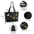 thumbnail image 2 of FORMRS Laptop Tote Bag for Women with 15.6" Computer Compartments Handbag, Pixel Cat, 2 of 7