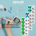 thumbnail image 3 of Maxell 364 SR621SW Silver Oxide Watch Batteries (100 batteries), 3 of 5
