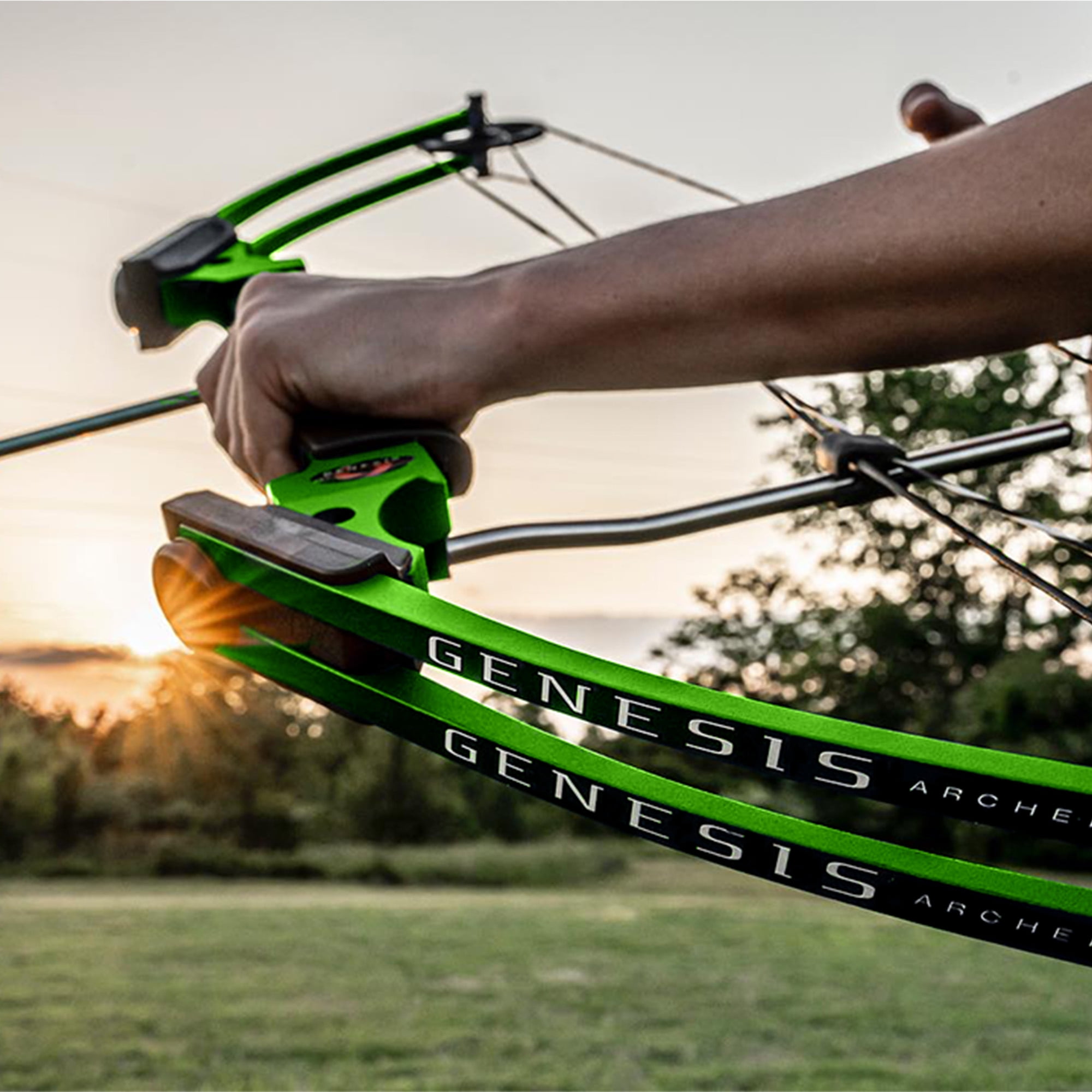 Genesis Archery Compound Bow w/Adjustable Sizing, Left-Handed (5 Pack)
