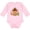 AD-Pink, variant on Inktastic Gingerbread House Christmas Boys or Girls Long Sleeve Baby Bodysuit