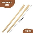 thumbnail image 6 of FQNRM Bamboo Back Scratcher Tool - 16.5Inch Itch Relief Stick Hanging Hole Design Arthritis-Friendly Ergonomic Grip, 6 of 7