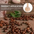 thumbnail image 4 of KAKOWELY 2Pack Coffee Scoop Coffee Measuring Scoops Beech Wood for Restaurants, 4 of 8
