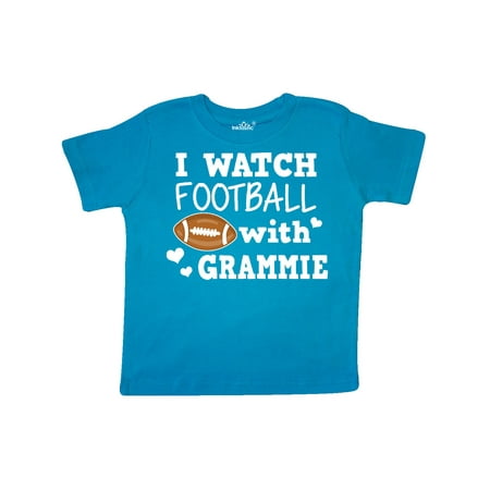 

Inktastic I Watch Football with My Grammie Gift Toddler Boy Girl T-Shirt