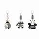 thumbnail image 1 of Baby wind chimes for babies, plush toys, hanging car bed, 1 of 5