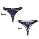 thumbnail image 3 of Balery Nautical Style Sailboat Tangas de Algodón para Mujer con Estampado – Ropa Interior Sexy, Transpirable, G-string-Small, 3 of 6