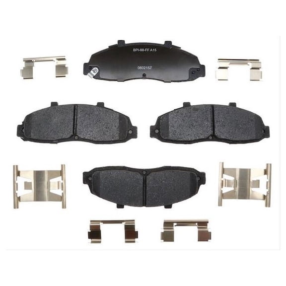 Front Brake Pad Set - Compatible with 1997 - 2003 Ford F-150 1998 1999 2000 2001 2002