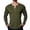 Green, variant on Long Sleeve Color T Shirt Casual Crewneck Top With Contrast And Comfort Fit For Everyday Wear Shirts