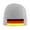 Gray, variant on German Flag Germany Beanie Hat Men Women Warm Printed Cap Knit Beanies Hats Outdoor Winter Black