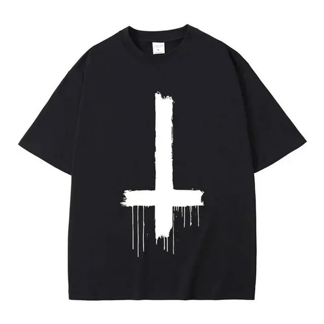 Rapper T-Shirt Graphique Homme Femme Coton Manches Courtes Hip Hop 2024 Mode T-shirts Oversize 82919 2 S