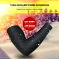 thumbnail image 6 of Yucurem 2pcs Winter Warm Sports Arm Guard Sleeves Skiing Elbow Protector Pad (M), 6 of 10