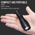 thumbnail image 3 of Rechargeable Mini Flashlights High Lumens, Small Bright LED Flash Lights for Kids Adult, Black Flashlight, Multi Lighting Modes Portable Rechargeable Flashlights for Camping Home, 3 of 9