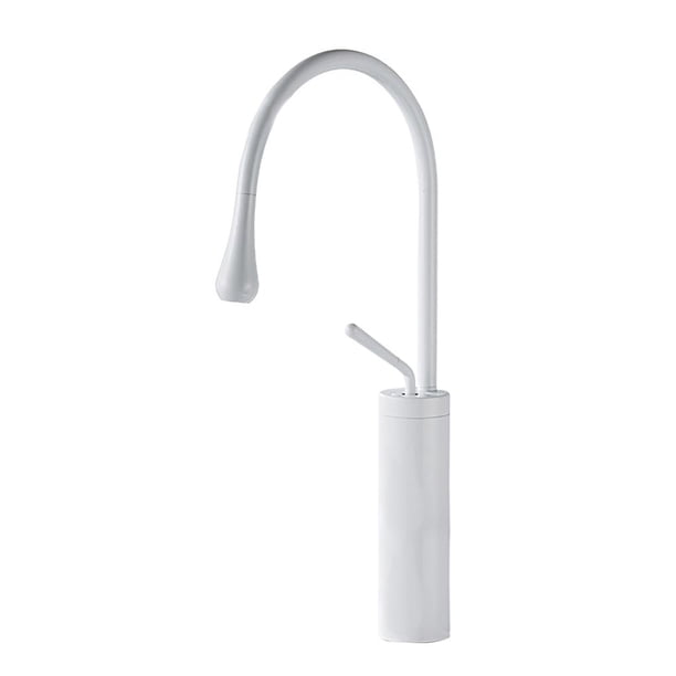 Toystoory Grifo de fregadero, grifo de cocina giratorio de 360 grados, grifo de lavabo duradero de latón alto con arandelas de manguera para lavabo Accesorios de baño Toystoory HA027652-00