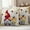 Red Yellow, variant on Gnomes Daisy Farmhouse Outdoor Waterproof Pillow Covers, Pastoral Vintage Garden Floral Decorative Rectangle Throw Pillowcase Sofa Cushion Sham for Patio/Couch/Chair, 20"x12" 2 Pack