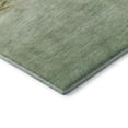 thumbnail image 3 of Addison Rugs Mayfield Premium Machine Washable Transitional Coastal Green Rectangle Rug, 3' X 5' Machine Washable Transitional Coastal Green Oversized Sherpa Throw Blanket, 3 of 6