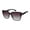 Black, variant on Martha Stewart Women's MS168 Cat Eye Shield UVA and UVB Protective Square Fashion Sunglasses, 144mm