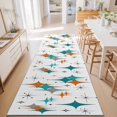 thumbnail image 4 of Boho Mid-Century Diamond Pattern Rectangle Rug 2'x6' Modern Geometric Theme Washable Area Rugs for Living Room Bedroom Entryway Non Slip Entrance Door Mat Indoor Floor Carpet, 4 of 9