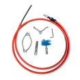 thumbnail image 4 of Luzkey Rotary Cable Sewer Dredge Shaft Sewer Descaling Chain Dredging Drain Cleaning Machine Replacement PVC Tube Maintenance Tool 500cm, 4 of 8