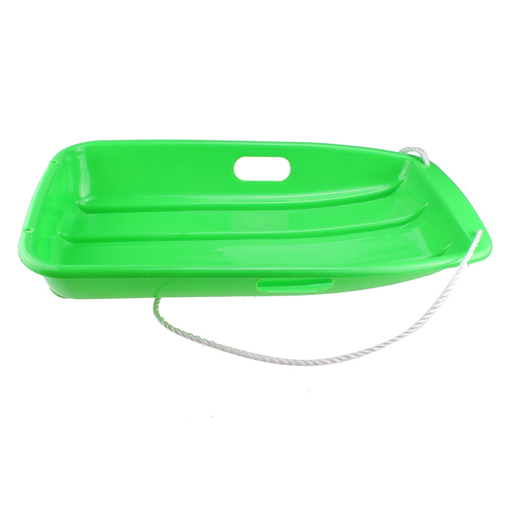 AGPtek_ Winter Durable Plastic Snow Sled Boat Shape Snow Sledge Outdoor Pulling Snow Board Snow Seats for Kids by AGPtek