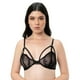 thumbnail image 1 of Trío de Brasier Adda Lingerie  Modelo Michelle, Brasier con encaje y mesh, colores surtidos, 1 of 3