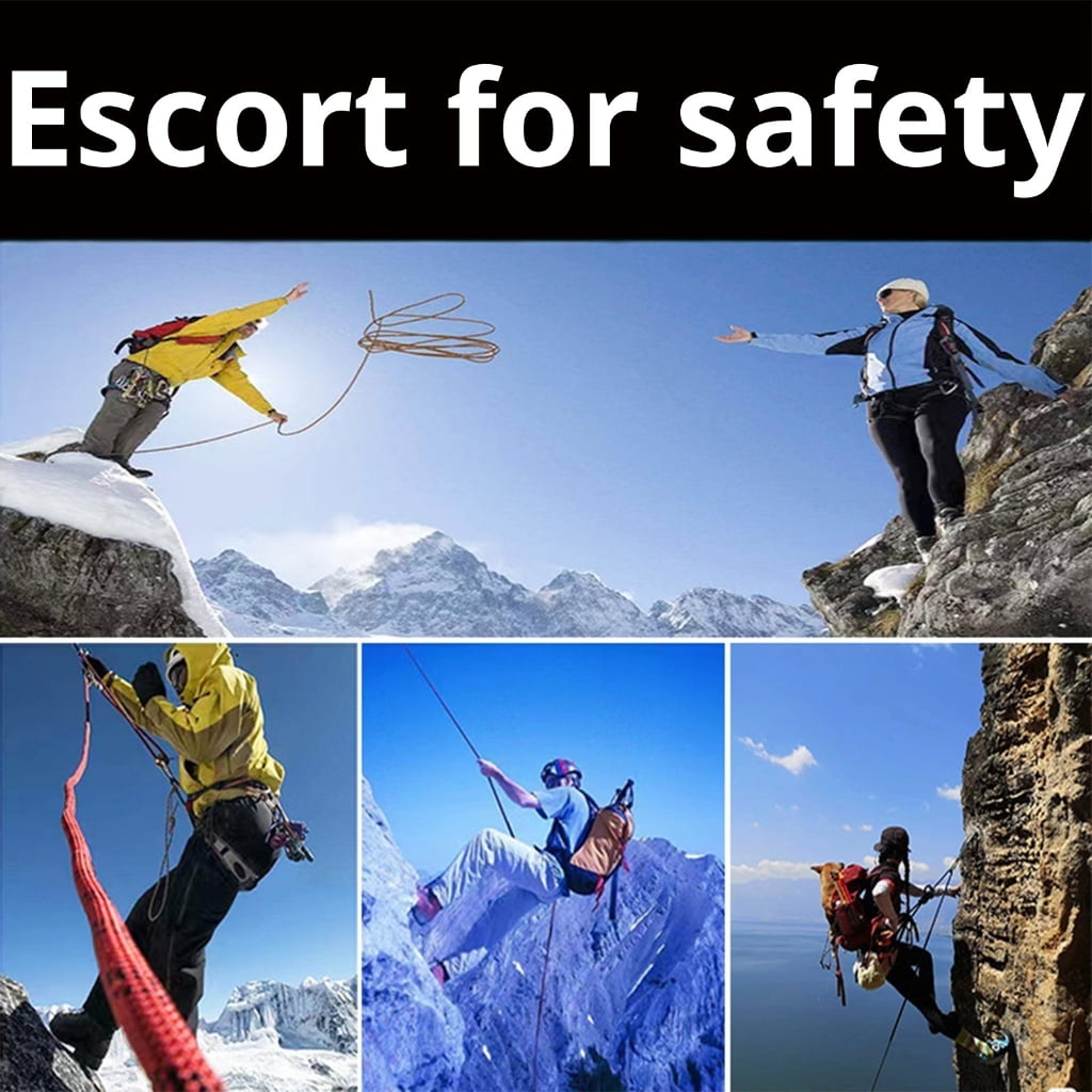 MOMOJIA Climbing Rope 10m Enhancing Flexibility for High Altitudes Work and Expeditions