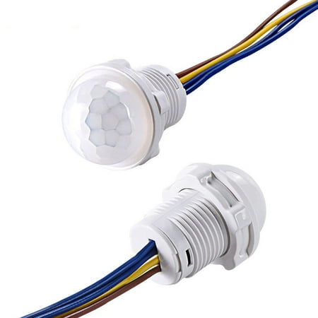 

1/5Pcs Infrared PIR Motion LED Sensor Light Lamp Bulb Smart Switch 110/220V