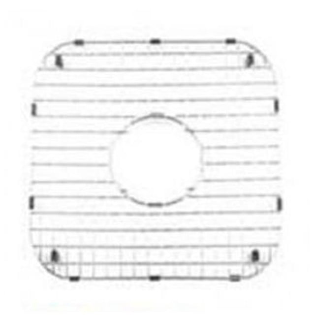 Whitehaus Collection WHN1212G Stainless Steel Sink Grid- Stainless Steel