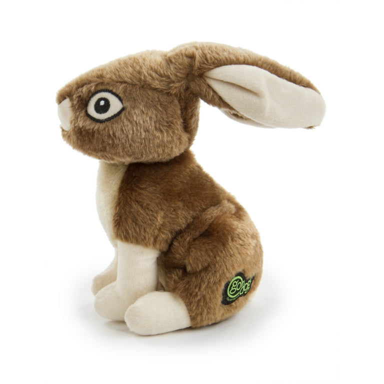 Go Dog Wildlife Rabbit with Chew Guard Technology Durable Plush Squeaker Dog Toy Go Dog Wildlife Rabbit with Chew Guard Technology Durable Plush Squeaker Dog Toy