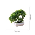 thumbnail image 3 of Artificial Potted Plants & Faux Flowers for Home Decor, Realistic Indoor Greenery, Desktop & Shelf Arrangements for Living Room, Dining Table, or TV Cabinet, 3 of 6