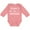 Mauve, variant on Inktastic Nana Valentine Grandchild Girls Long Sleeve Baby Bodysuit