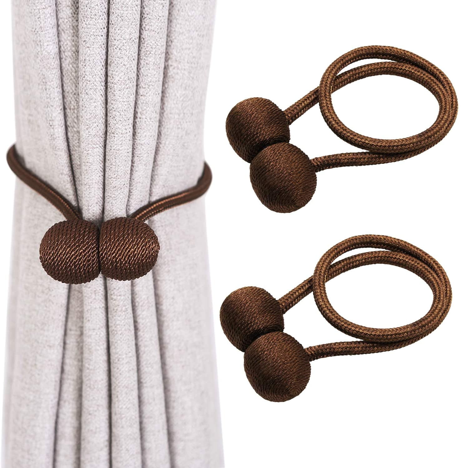 Curtain Tieback Decorative Curtain Holdbacks No Need Drilling