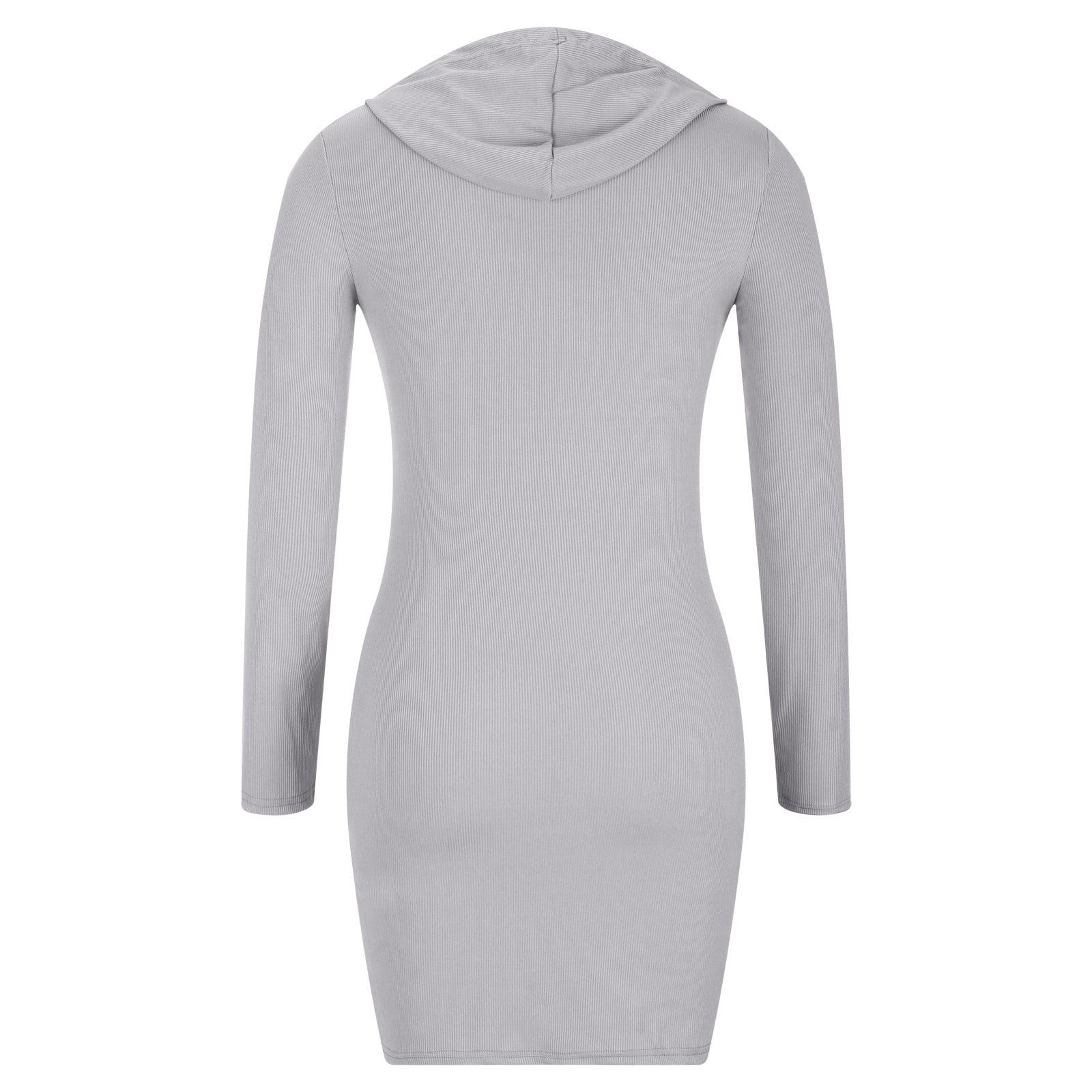 Rosarymoon Hoodie Knit Dress｜ファッション 