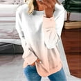 thumbnail image 2 of WXLWZYWL Trendy Sweatshirts For Women 2023 Women'S Casual Round Neck Long-Sleeved Printed Top Hoodie No Hoodie, 2 of 5