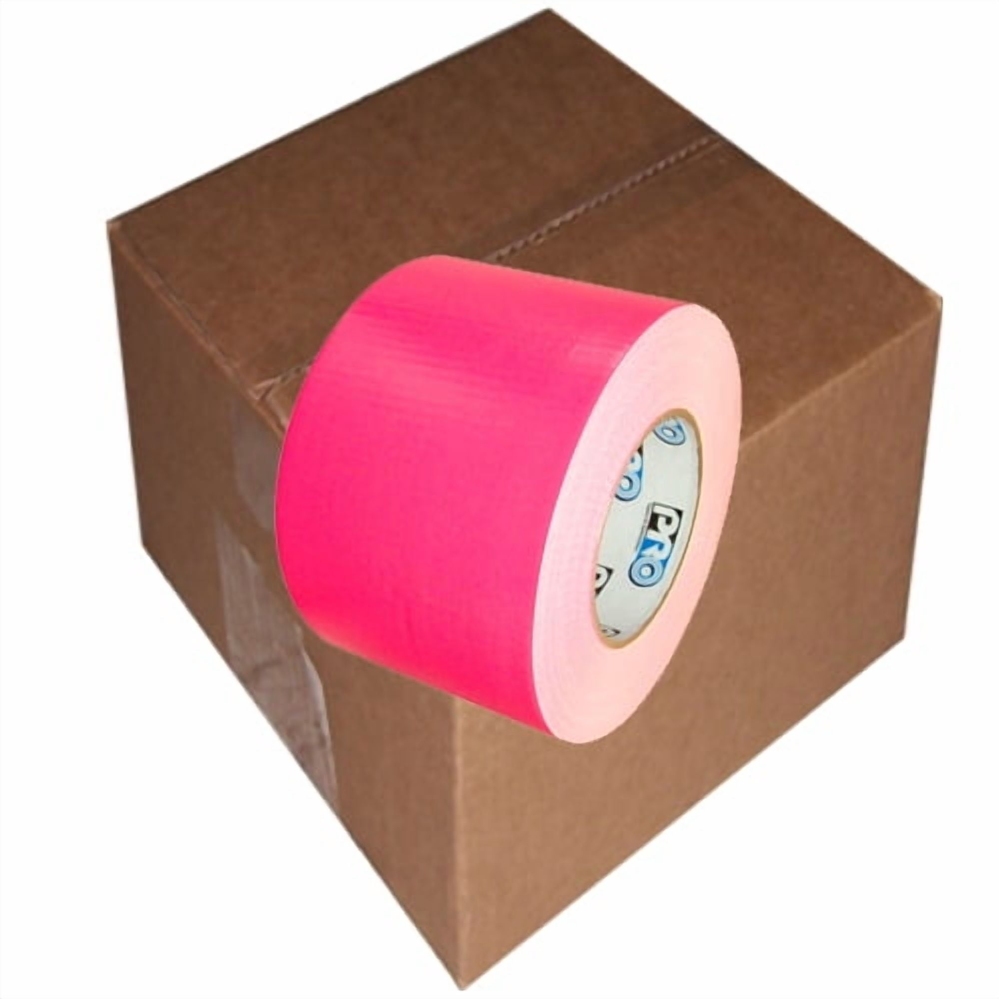 Pro Duct 139 Fluorescent Pink Duct Tape 4" X 60 Yard Roll (12 Roll/Case)