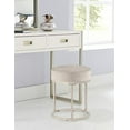 thumbnail image 4 of Hillsdale Meuble 51024 Tabouret de Coiffeuse Swanson, Blanc, 4 of 9