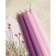 thumbnail image 3 of Velas Cónicas Viyffo Moradas 30 cm Juego de 20 Sin Aroma y Sin Humo, 3 of 9