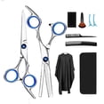 thumbnail image 4 of Hair Thinning Scissors Kit,10pcs Haircutting Scissors Kit Hair Scissors Kit Hair Salon Apron Kit Optimal Efficiency, 4 of 8