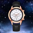 thumbnail image 2 of Reloj ultrafino de moda para amantes, esfera redonda, analógico, doble escala, reloj de pulsera de cuarzo #3, 2 of 3