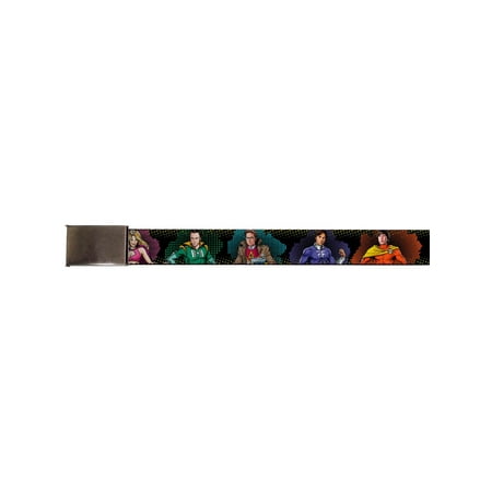 big bang theory tv series big bang heroes web belt