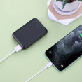 thumbnail image 3 of Aukey 10000mAh Dual Port Portable Light Weight Fast Charging Power Bank (PB-N66)- Black, 3 of 5