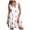 White, variant on Pimfylm Women's Summer Dresses 2025 Beach Casual Sleeveless Floral Print Tank Loose Sundress with Pocket White, L