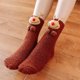 thumbnail image 5 of 5 pares de calcetines de felpa, calcetines de cama familiares cálidos y acogedores para damas, 5 of 5