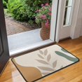 thumbnail image 2 of Brown Boho Plant Pattern Door Rugs,Washable Non Slip Door Mats Indoor,Decorative Door Mats,Entry Mat Indoor for Entrance,Bedroom,Kitchen,Bathroom,30"x17", 2 of 6