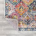 thumbnail image 6 of JONATHAN Y MODERN PERSIAN 2 x 8 Runner Rug, Boho Vintage Trellis - Ivory/Navy/Multi, MDP205C-28, 6 of 7