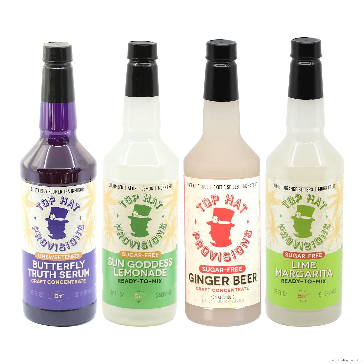 sugar free social butterfly mixology mbo kit syrup, cucumber lemonade