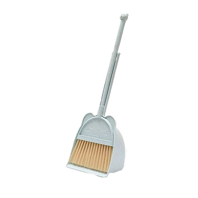 Maytalsory Mini Cleaning Tool Set For Childrens Broom With Clever Storage With Good Water Blue Bear