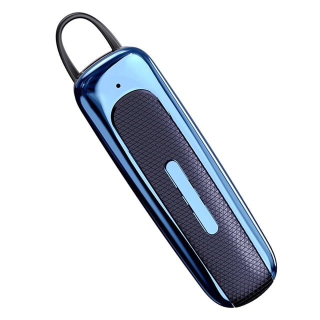 Auricular Bluetooth Inalámbrico Injueey con gancho para la oreja Azul negro