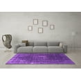 thumbnail image 3 of Ahgly Company Indoor Rectangle Oriental Purple Industrial Area Rugs, 3' x 5', 3 of 4
