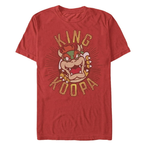 Men's Nintendo King Bowser Koopa Graphic T-Shirt